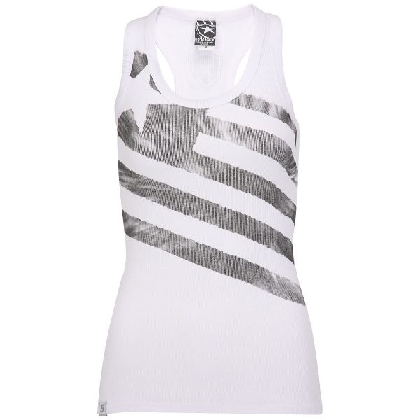 Camiseta Regata Braziline Botafogo Rib Feminina - Tam: G