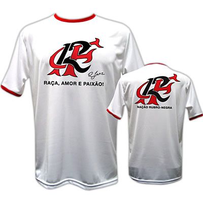 CAMISA OFICIAL BRAZILINE 12 BRANCO COM VERMELHO - Tam: M