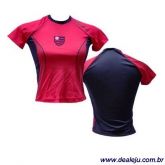 CAMISA BRAZILINE BECK FEMININA BABYLOOK FLAMENGO tam: G