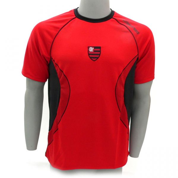 CAMISA BECK ADT FLAMENGO - VERMELHA/PRETO - Tam:G