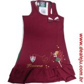 Vestido Infantil Fluminense Grená TAM: PP (02-04 anos)