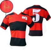 CAMISA RETRÔ ESTILO CARIOCA DO FLAMENGO JUNIOR 1992 - tam: P