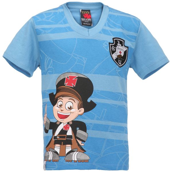 Camiseta Braziline Vasco Ding  Infantil - Tam:10