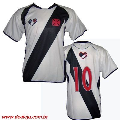 CAMISA VASCO DA GAMA - Produto Licenciado COR BRANCA tam: P