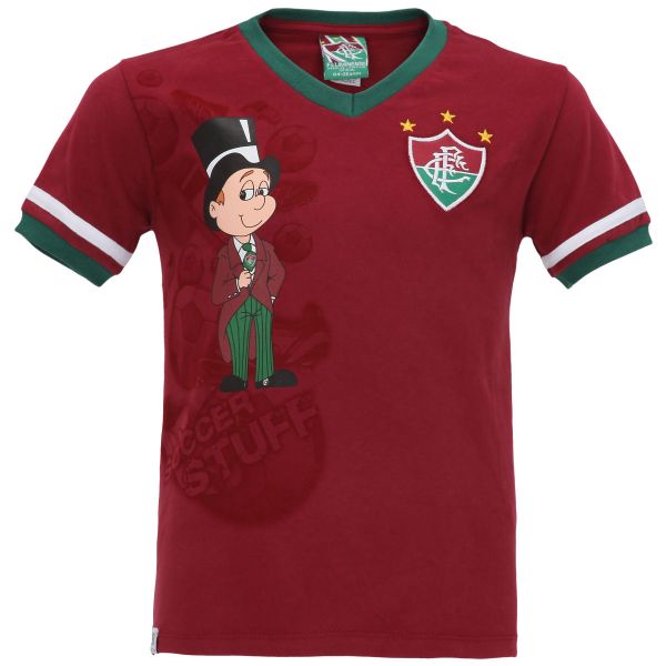 Camiseta Infantil Fluminense Stuf - Tam: M (06-08 anos)